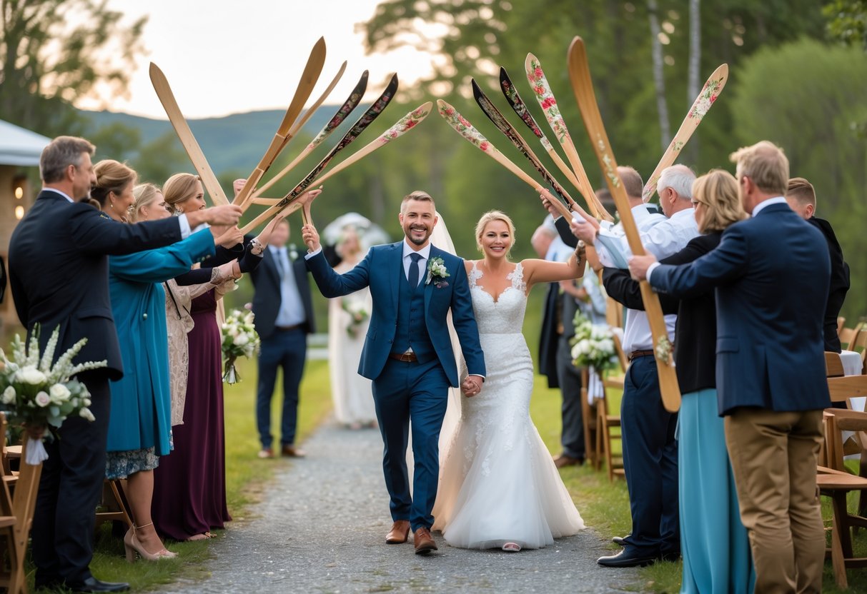 Hvem står for æresporten til et bryllup